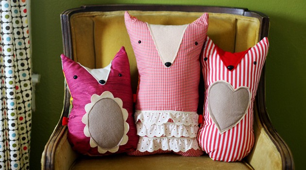 Прикольные подушки лисята своими руками Прикольные подушки лисята своими руками